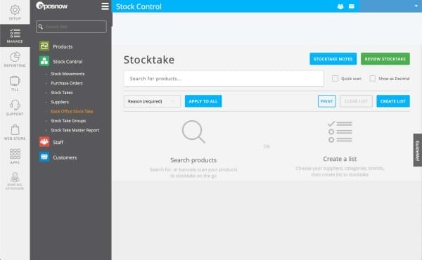 Epos Now stocktake search by product screen ResizedImageWzYwMCwzNzBd