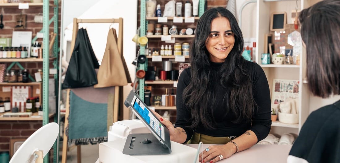 copy of merchant showing customer
