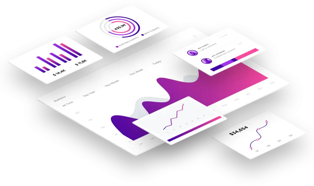 illustration general ecommerce analytics