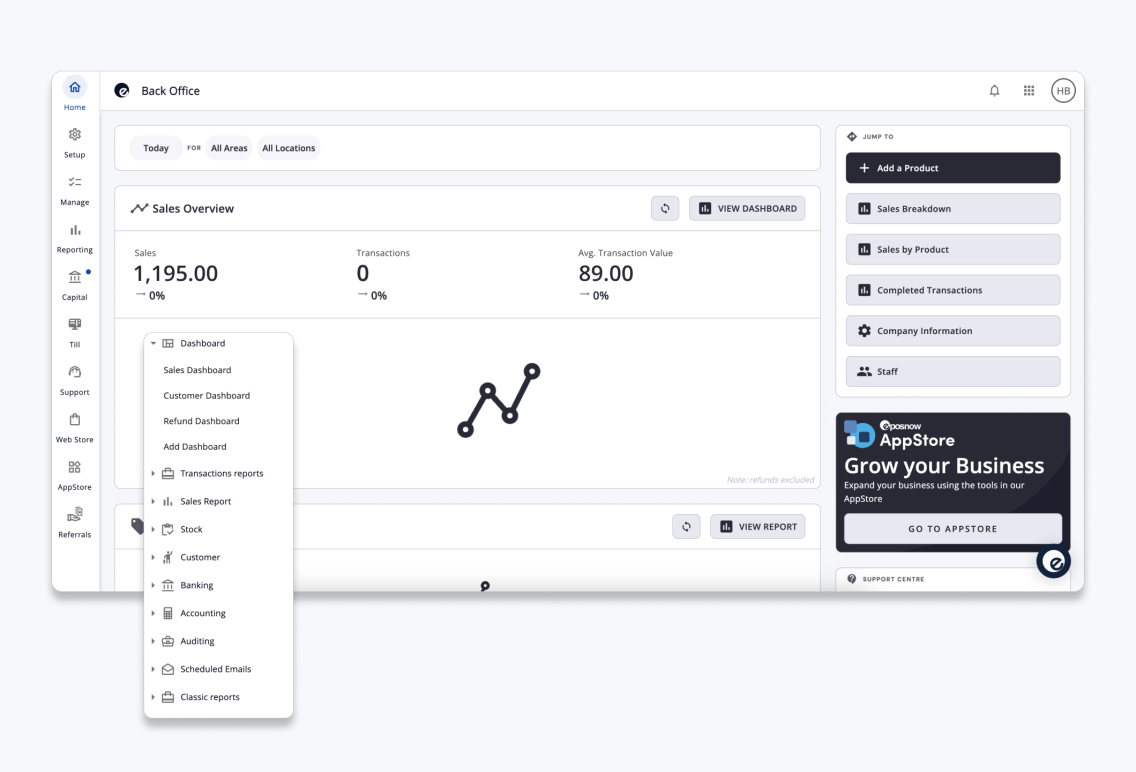Back Office Home Generic EN